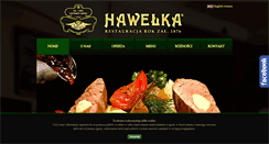Desktop Screenshot of hawelka.pl